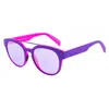 Italia Independent Bicolor Acetate Sunglasses In Purple
