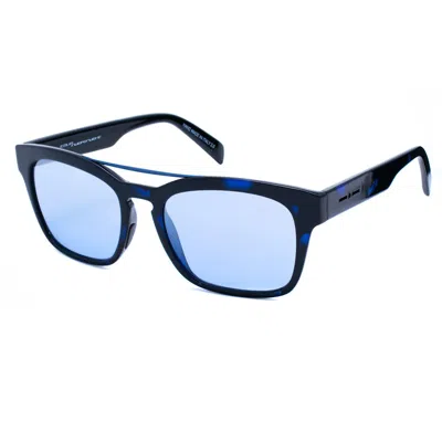 Italia Independent Bicolor Acetate Sunglasses In Blue