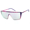 Italia Independent Bicolor Metal Sunglasses In Multi