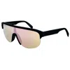 Italia Independent Black Acetate Sunglasses In Black