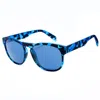 Italia Independent Blue Acetate Sunglasses In Black