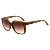 Italia Independent Brown Acetate Sunglasses In Brown