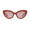 Italia Independent California Sunglasses In Brown
