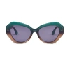 Italia Independent Chicca Sunglasses In Blue