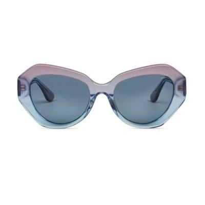 Italia Independent Chicca Sunglasses In Blue