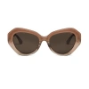 Italia Independent Chicca Sunglasses In Brown