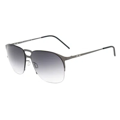 Italia Independent Gray Metal Sunglasses
