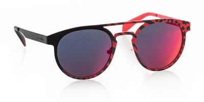 Italia Independent Ii 0020t 055.000 Occhiali Da Sole Arancioni Per Uomo In Multi