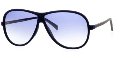 Italia Independent Ii 0030v 021.000 Men's Sunglasses Blue Size 60