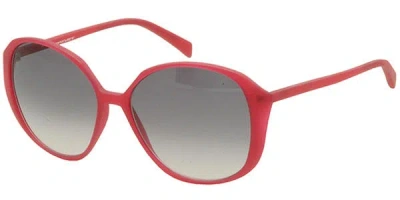 Italia Independent Ii 0032 018.000 Men's Sunglasses Pink Size 55 In Red