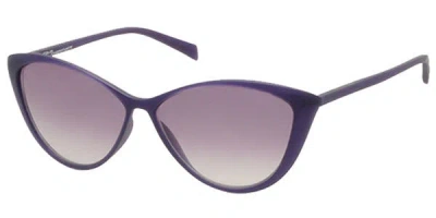 Italia Independent Ii 0033 013.000 Women's Sunglasses Pink Size 57 In Purple