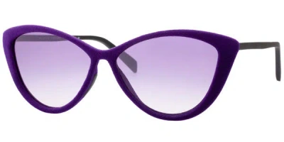 Italia Independent Ii 0033v 017.000 Women's Sunglasses Pink Size 57 In Purple