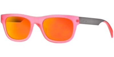 Italia Independent Ii 0080 056.000 Men's Sunglasses Red Size 51 In Pink