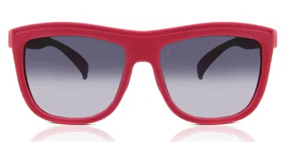 Italia Independent Ii 0095v 016.000 Men's Sunglasses Pink Size 55 In Red