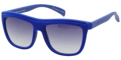Italia Independent Ii 0095v 022.022 Men's Sunglasses Blue Size 55