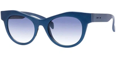 Italia Independent Ii 0096tt 022.000 Men's Sunglasses Blue Size 51