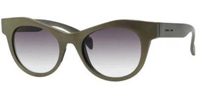 Italia Independent Ii 0096tt 030.000 Men's Sunglasses Green Size 51