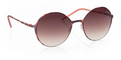 Italia Independent Ii 0201 092.000 Occhiali Da Sole Tartarugatishell Per Uomo In Brown