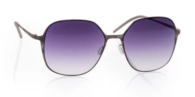 Italia Independent Ii 0202 096.000 Occhiali Da Sole Grigi Per Uomo In Multi