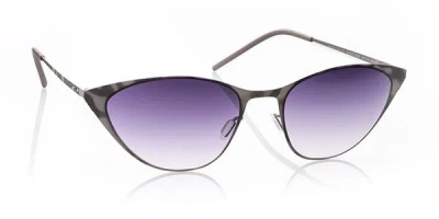 Italia Independent Ii 0203 096.000 Occhiali Da Sole Tartarugatishell Per Donna In Black