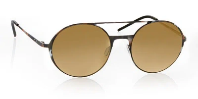 Italia Independent Ii 0207 093.000 Occhiali Da Sole Tartarugatishell Per Uomo In Yellow
