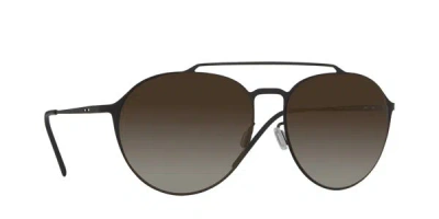 Italia Independent Ii 0221 009.000 Occhiali Da Sole Neri Per Uomo In Brown