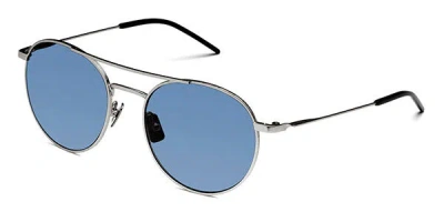 Italia Independent Ii 0306s 075.000 Men's Sunglasses Silver Size 52