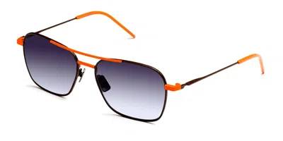 Italia Independent Ii 0308s 044.052 Occhiali Da Sole Marroni Per Uomo In Blue