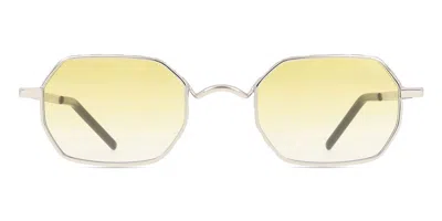 Italia Independent Ii 0332 075.csm Occhiali Da Sole Argentati Per Uomo In Silver
