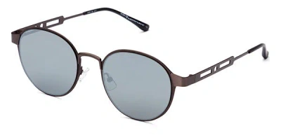 Italia Independent Ii 0515 078.078 Men's Sunglasses Grey Size 50 In Gray
