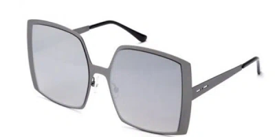 Italia Independent Ii 0518 078.000 Men's Sunglasses Grey Size 55 In Gray