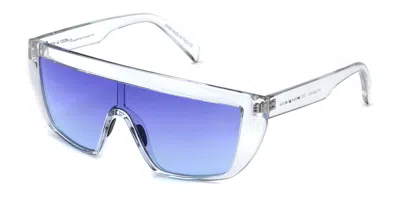 Italia Independent Ii 0912 004.gls Occhiali Da Sole Chiari Per Uomo In Transparent