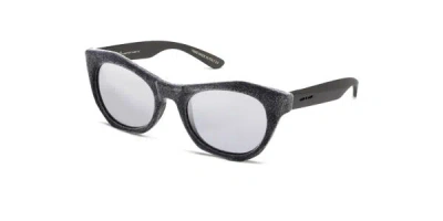 Italia Independent Ii 0923v 071.cng Women's Sunglasses Black Size 52