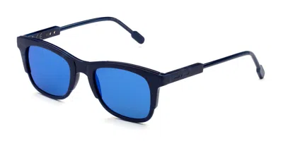 Italia Independent Ii 0940 021.022 Occhiali Da Sole Blu Per Uomo In Blue