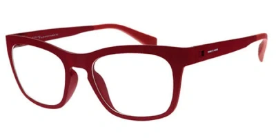 Italia Independent Ii 5102 057.000 Occhiali Da Vista Borgogna Per Donna (solo Montatura) In Burgundy