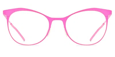 Italia Independent Ii 5209 018.000 Occhiali Da Vista Rosa Per Donna (solo Montatura) In Pink