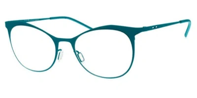Italia Independent Ii 5209 036.000 Occhiali Da Vista Verdi Per Donna (solo Montatura) In Green
