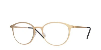 Italia Independent Ii 5216 Men's Glasses, Gold, Size 49 In Brown