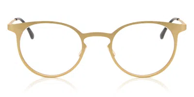 Italia Independent I-i 5220 New I-thin Metal 120.120 Occhiali Da Vista Oro Per Uomo (solo Montatura) In Gold