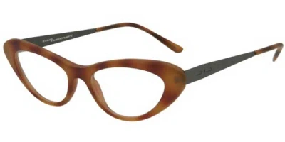 Italia Independent Ii 5531 Women's Glasses, Tortoiseshell, Size 49 In Brown