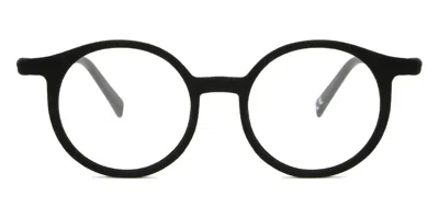 Italia Independent Ii 5568v 009.000 Men's Glasses Black Size 45 - Free Lenses - Blue Light Block In Red