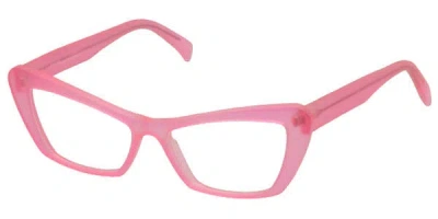 Italia Independent Ii 5578 Men's Glasses, Black, Size 54 In Pink