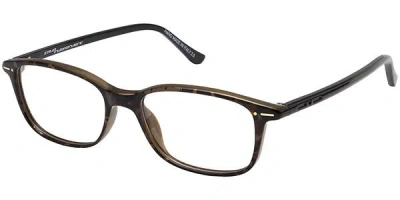 Italia Independent Ii 5707 Men's Glasses, Brown, Size 50 In Black
