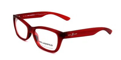 Italia Independent Ii E Kl Mod. 1003 616.000 Occhiali Da Vista Rossi Per Donna (solo Montatura) In Red