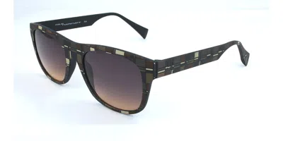 Italia Independent I-i Eyewear Is000 Tr2.044 Occhiali Da Sole Marroni Per Uomo In Multi