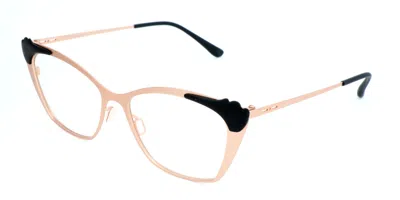 Italia Independent I-i Jenny 5231 Thin 121.121 Occhiali Da Vista Oro Per Donna (solo Montatura) In Gold