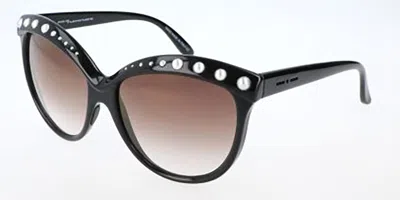 Italia Independent I-i Mod 0092p 009.gls Occhiali Da Sole Neri Per Donna