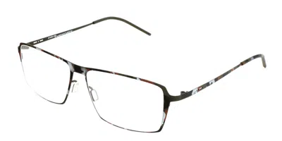 Italia Independent I-i Mod 5211 I-thin Metal 093.000 Occhiali Da Vista Neri Per Uomo (solo Montatura) In Black