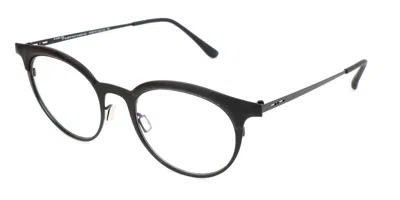 Italia Independent I-i Sandy 5226 Thin 009.000 Occhiali Da Vista Neri Per Uomo (solo Montatura) In Black