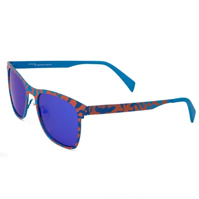 Italia Independent Metal Sunglasses In Blue